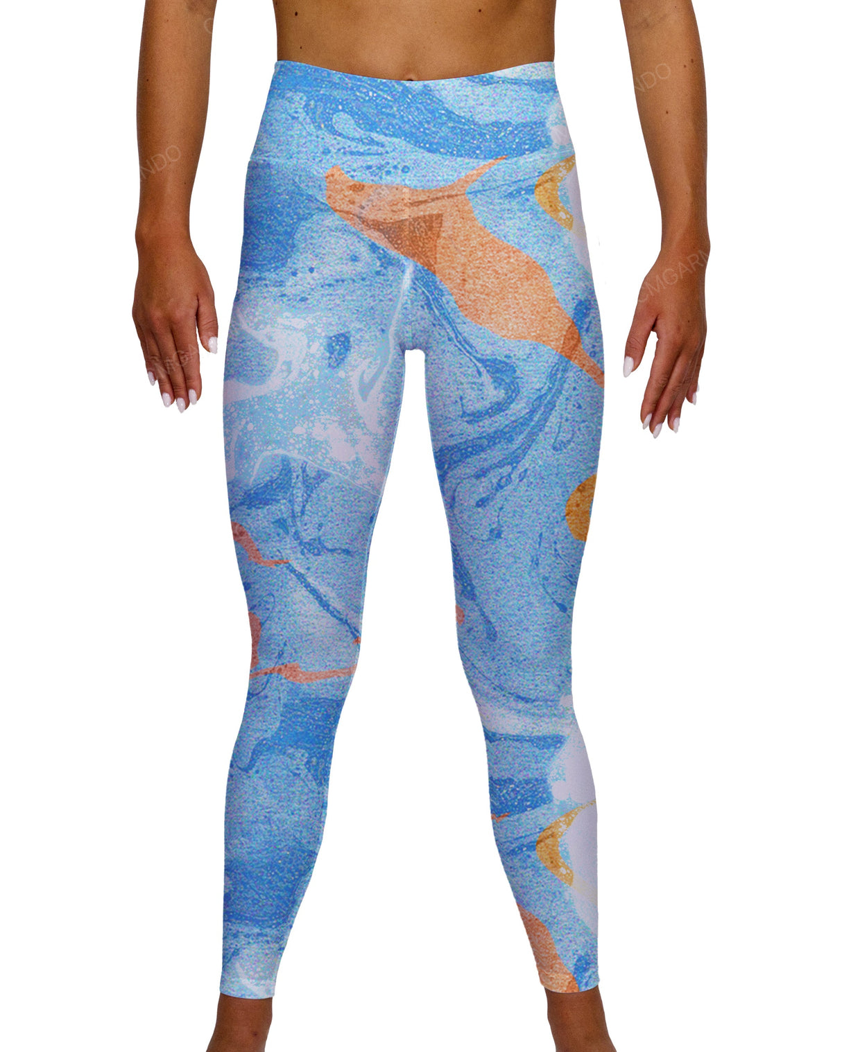 Mid Rise Full Length Leggings