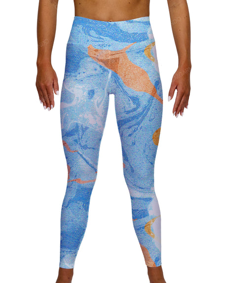 Mid Rise Full Length Leggings