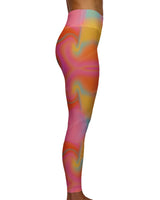 Mid Rise Full Length Leggings