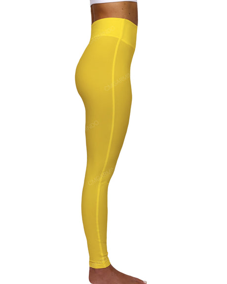 High Rise Deep V-Back Full Length Leggings