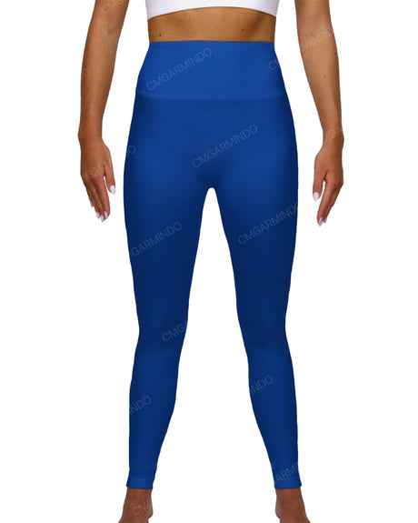 High Rise Deep V-Back Full Length Leggings