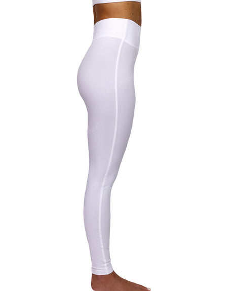 High Rise Deep V-Back Full Length Leggings