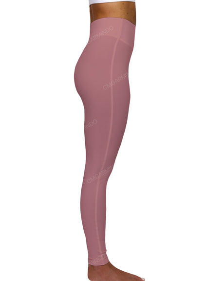 High Rise Deep V-Back Full Length Leggings