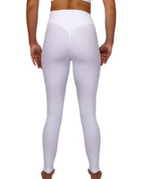 High Rise Deep V-Back Full Length Leggings