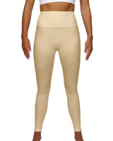 High Rise Deep V-Back Full Length Leggings