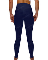 High Rise Deep V-Back Full Length Leggings