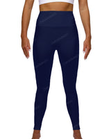 High Rise Deep V-Back Full Length Leggings