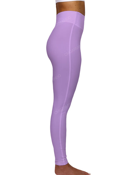 High Rise Deep V-Back Full Length Leggings