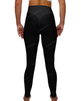 High Rise Deep V-Back Full Length Leggings