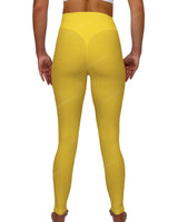 High Rise Deep V-Back Full Length Leggings