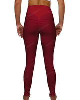 High Rise Deep V-Back Full Length Leggings