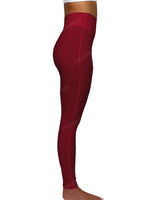 High Rise Deep V-Back Full Length Leggings
