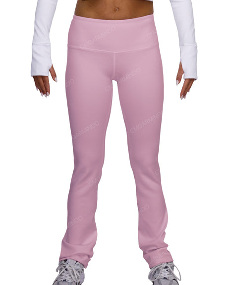 Mid Rise Wide Leg Leggings