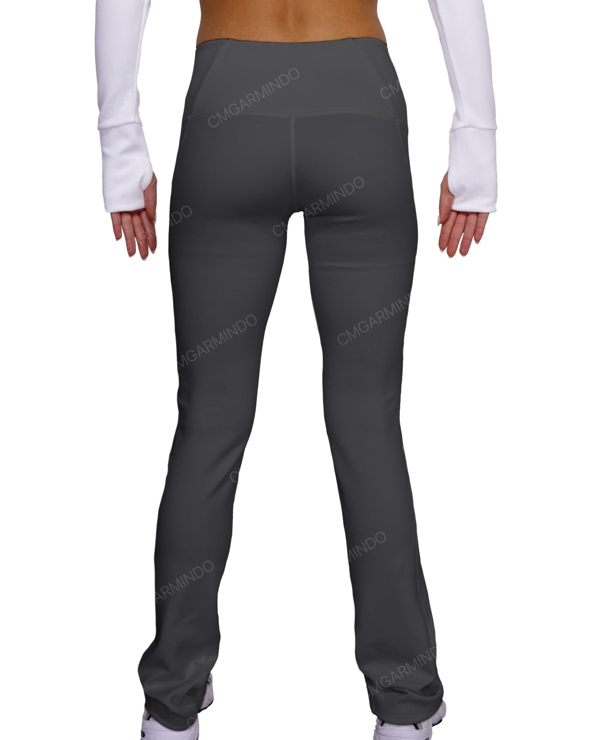 Mid Rise Wide Leg Leggings