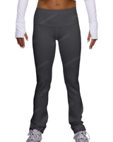 Mid Rise Wide Leg Leggings