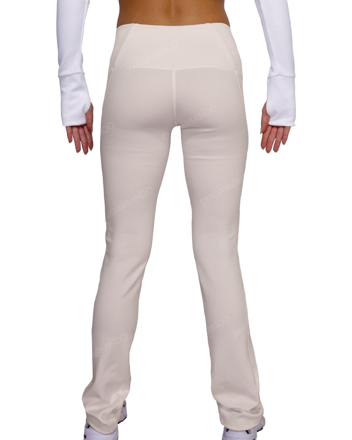 Mid Rise Wide Leg Leggings