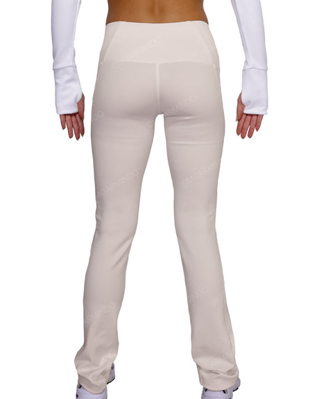 Mid Rise Wide Leg Leggings