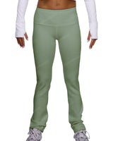 Mid Rise Wide Leg Leggings