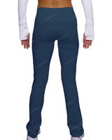 Mid Rise Wide Leg Leggings