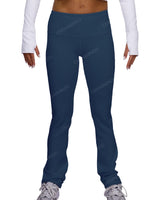 Mid Rise Wide Leg Leggings
