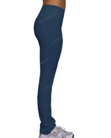 Mid Rise Wide Leg Leggings