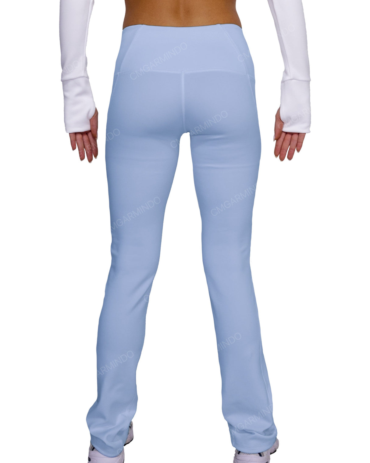 Mid Rise Wide Leg Leggings