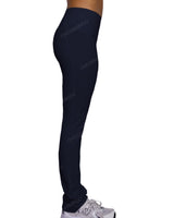 Mid Rise Wide Leg Leggings