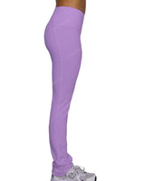 Mid Rise Wide Leg Leggings