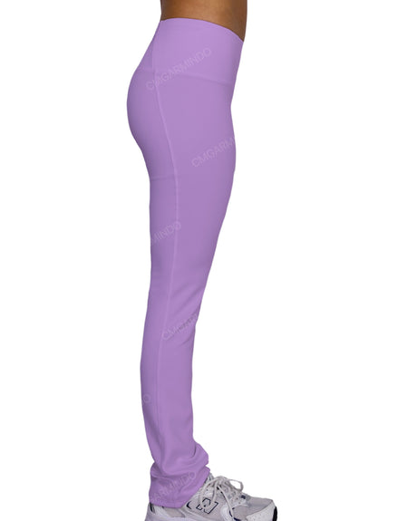 Mid Rise Wide Leg Leggings