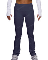 Mid Rise Wide Leg Leggings