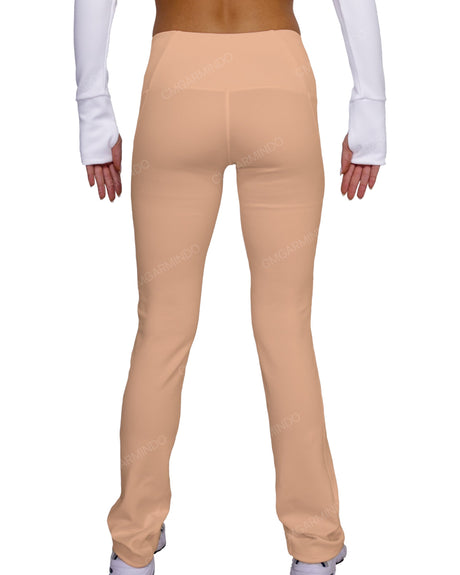 Mid Rise Wide Leg Leggings