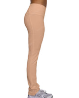 Mid Rise Wide Leg Leggings