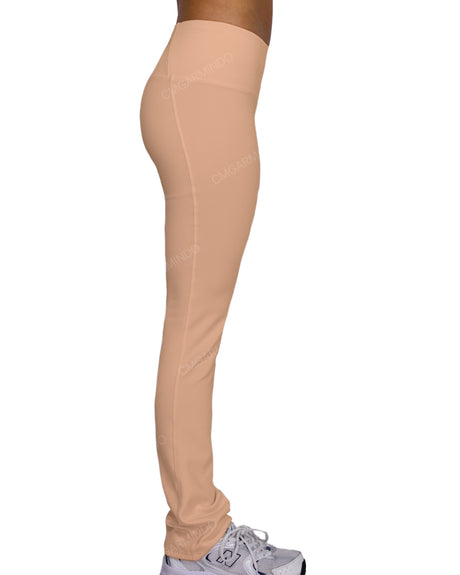 Mid Rise Wide Leg Leggings