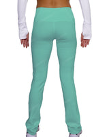 Mid Rise Wide Leg Leggings