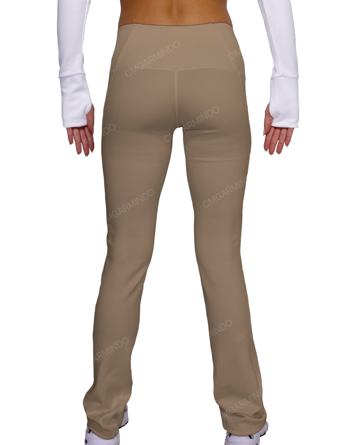 Mid Rise Wide Leg Leggings
