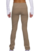 Mid Rise Wide Leg Leggings