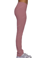 Mid Rise Wide Leg Leggings