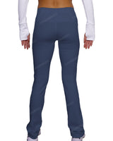 Mid Rise Wide Leg Leggings