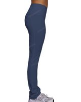 Mid Rise Wide Leg Leggings