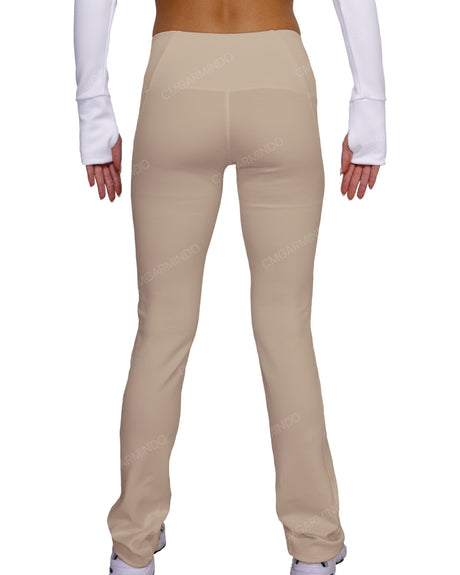 Mid Rise Wide Leg Leggings