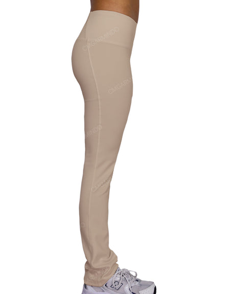 Mid Rise Wide Leg Leggings