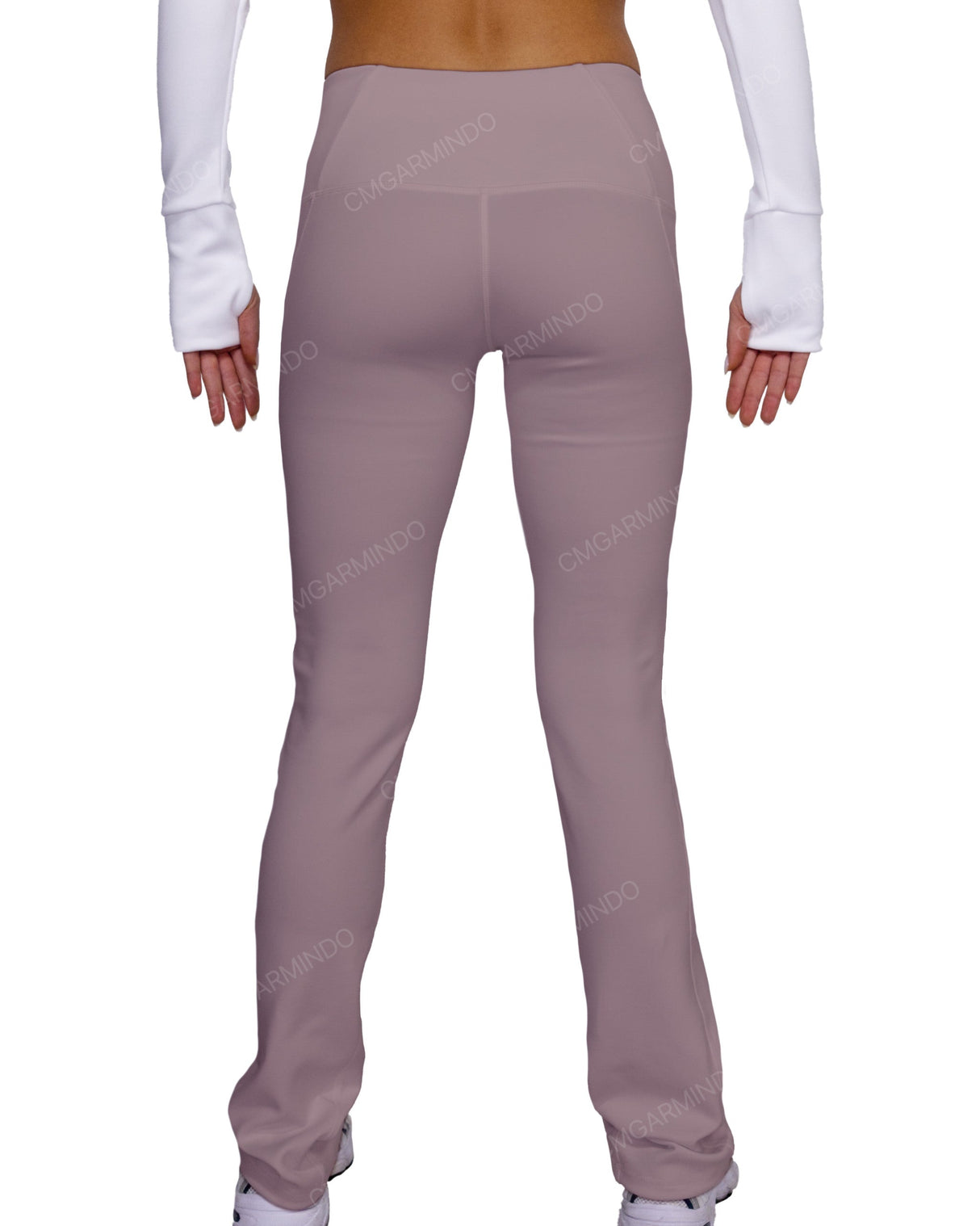 Mid Rise Wide Leg Leggings