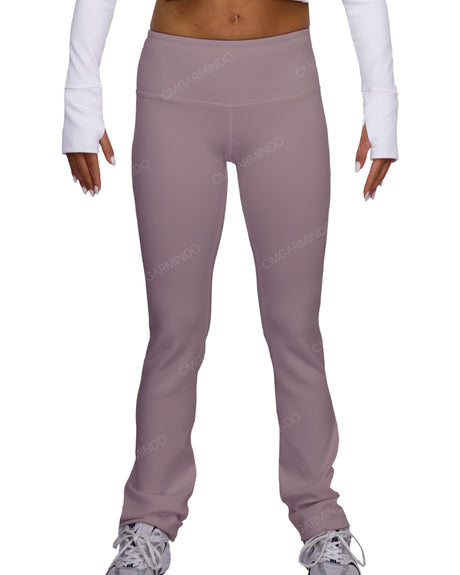 Mid Rise Wide Leg Leggings