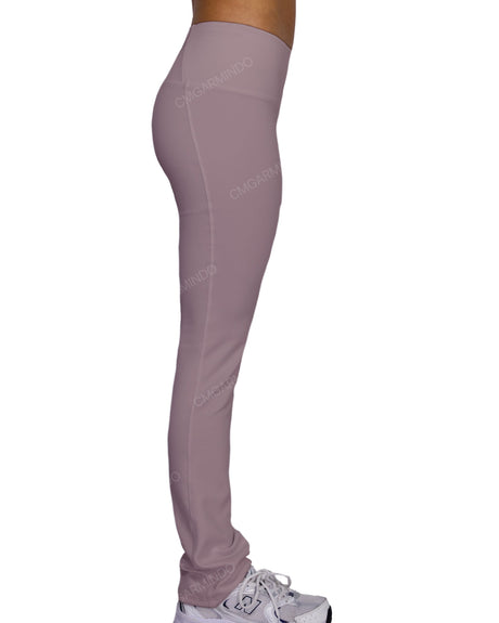 Mid Rise Wide Leg Leggings