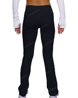 Mid Rise Wide Leg Leggings