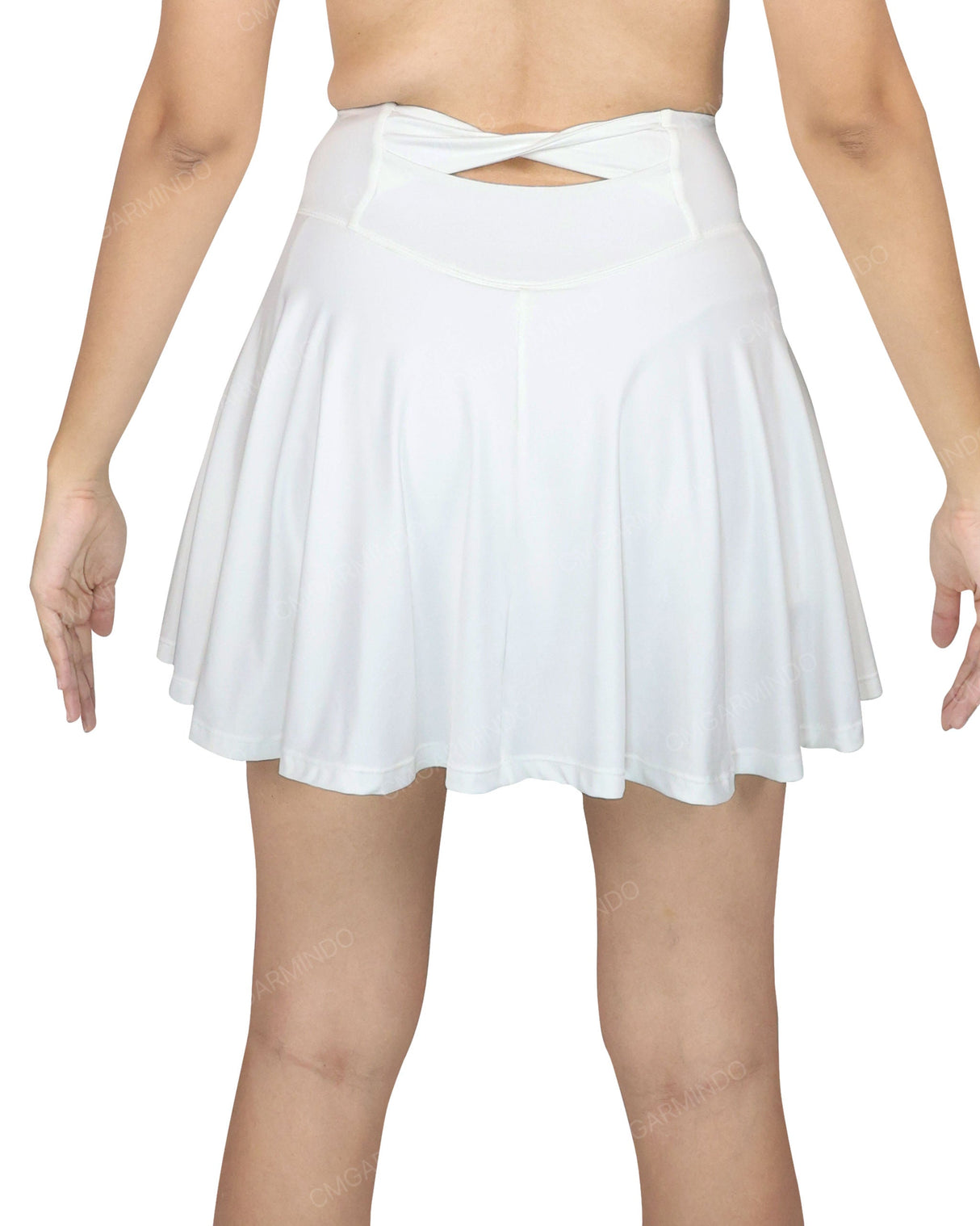 Mini Back Twist Skirt