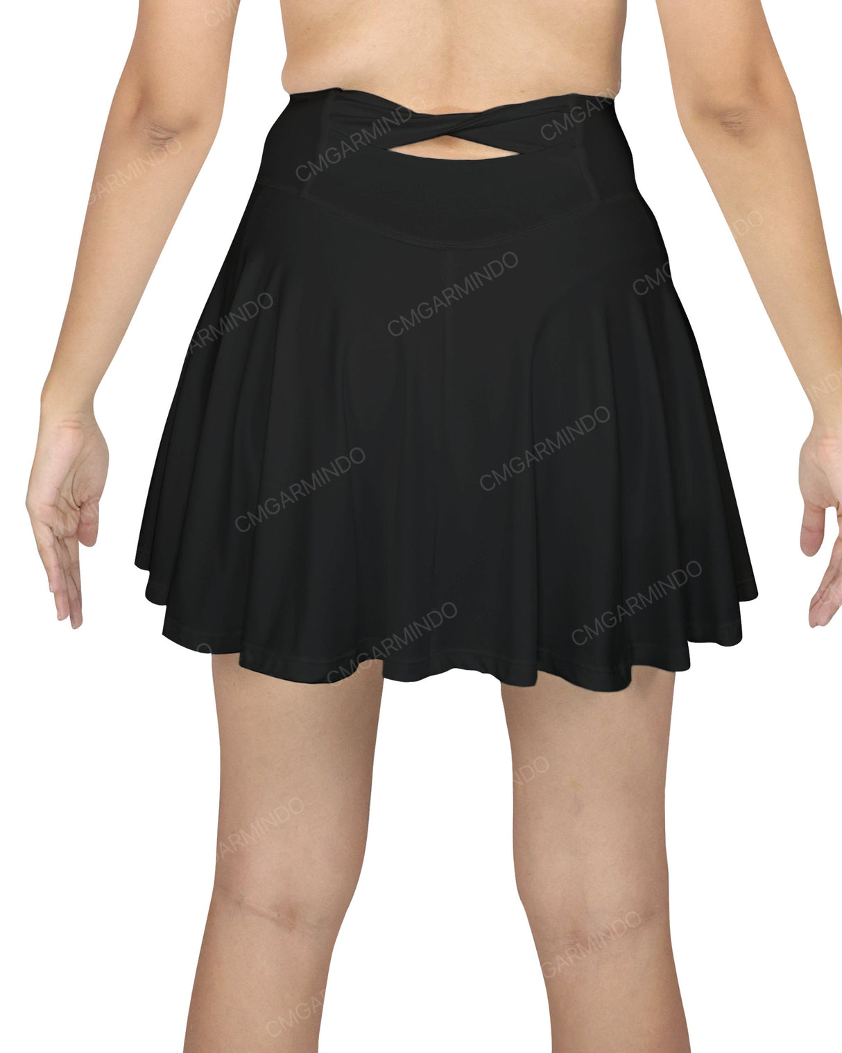Mini Back Twist Skirt