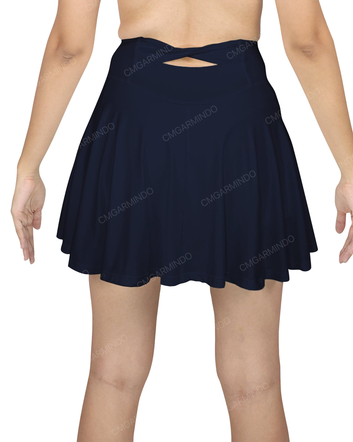 Mini Back Twist Skirt