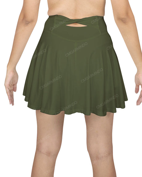 Mini Back Twist Skirt