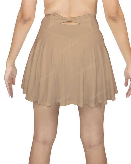 Mini Back Twist Skirt